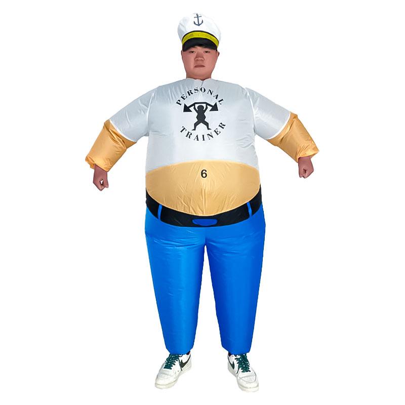 Adult Inflatable World Cup Football and Volleyball Costume - Funny Mascot for Parties and Events