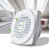 220V 4/6/7 palců 110/150/180mm tichý Větrací Silný Odsávací Ventilátor pro Okno Stěnu Koupelnu Toaletu Kuchyň Montovaný