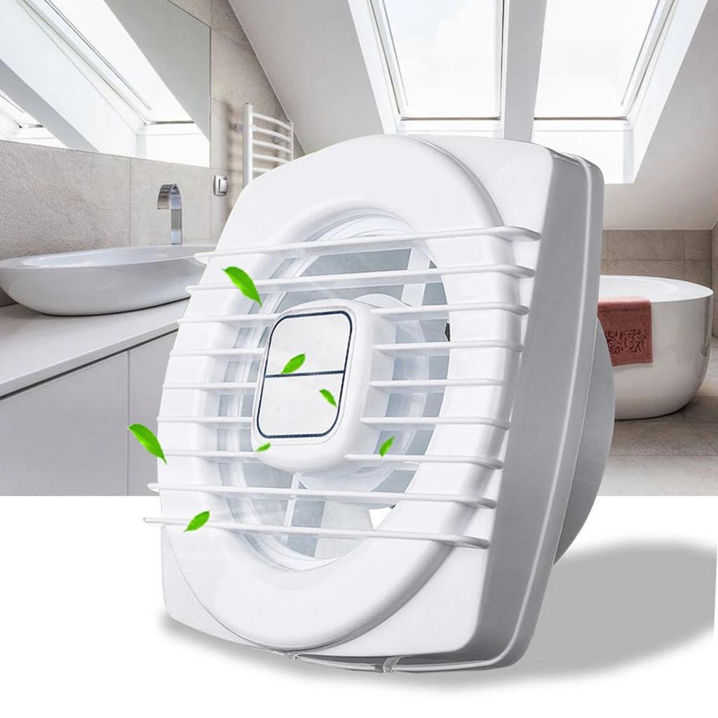 220V 4/6/7 palců 110/150/180mm tichý Větrací Silný Odsávací Ventilátor pro Okno Stěnu Koupelnu Toaletu Kuchyň Montovaný