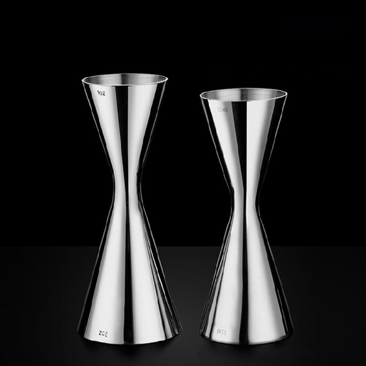 Stainless Steel Jigger Cup Bartenders Measuring Cups Bar Wine Shaker Jiggers