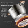 ASD 3-Layer 32CM Stainless Steel Steamer Pot
