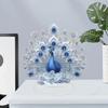 DIY Peacock Ornament 10cm Peacock Desktop Decor New Peacock Standee  Home Living Room Decoration