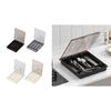 Dustproof Kitchen Cutlery Storage Box with Lid Convenient for Storage Carrying