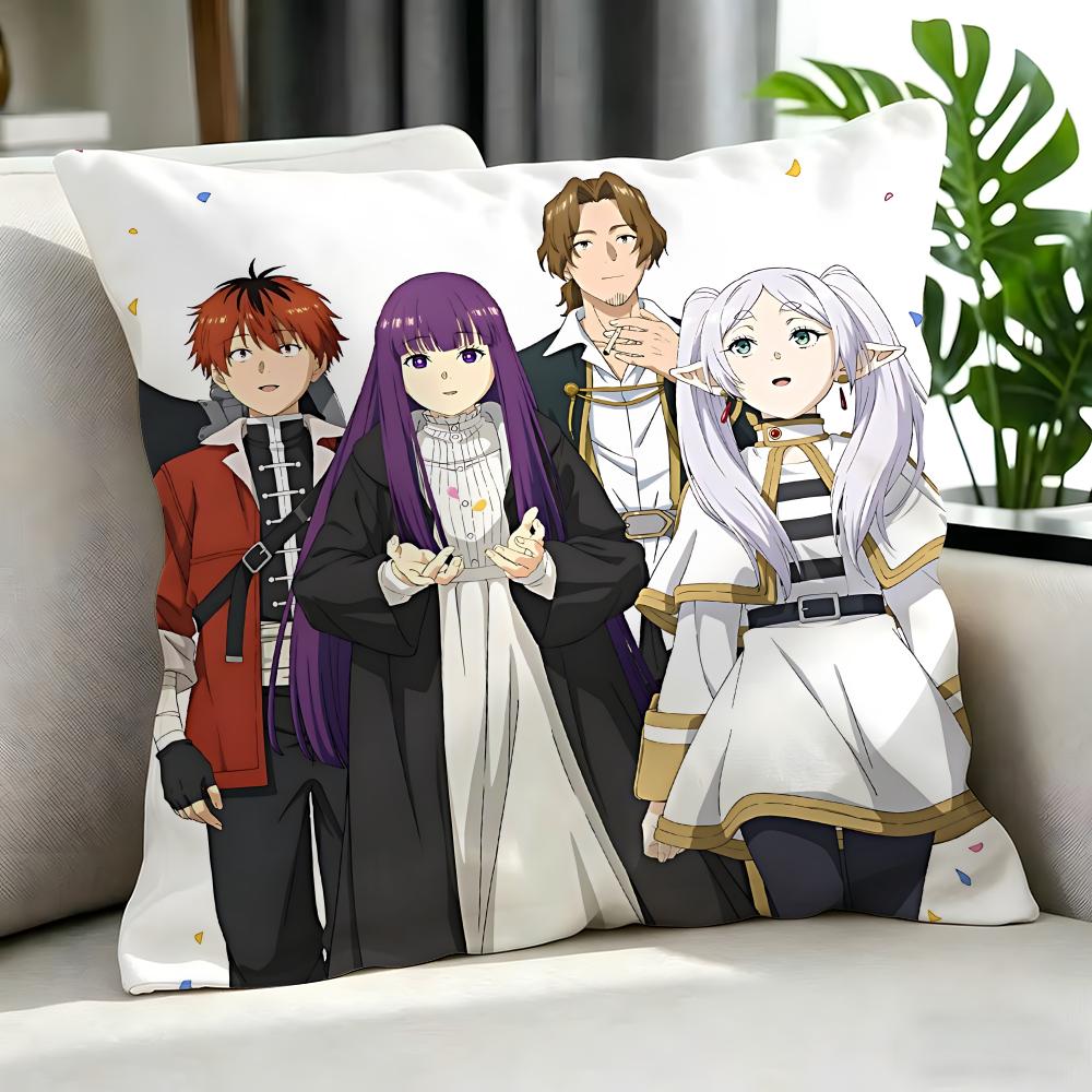 anime Frieren Beyond Journeys End Cushion Cover Cushion Cover Set Pcs x x x Pillowcase Decorative Sofa Home Decor