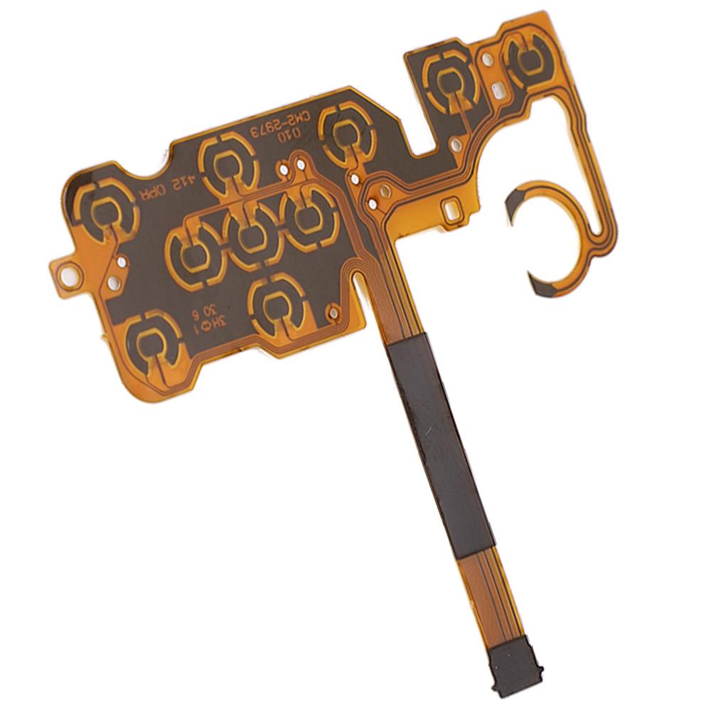 Cabo Flexível FPC do Painel do Teclado da Câmera Cabo Flexível do Teclado de Botões Peças de Reparo para Câmera Digital M50