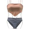 Women's Sexy Spaghetti Strap Split Swimsuit - Body-hugging Belly Covering Resort Wear