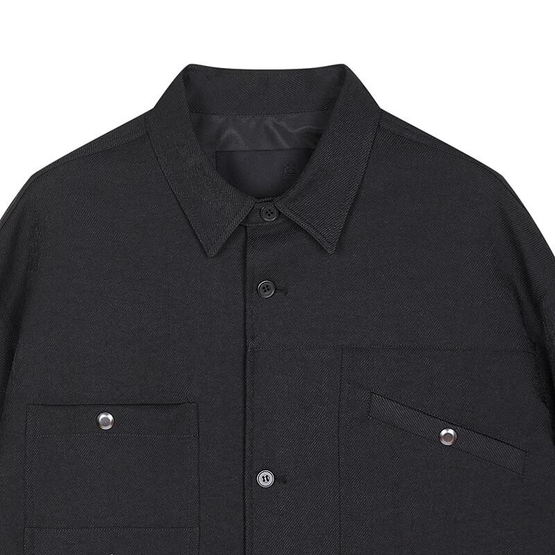 CROQUIS Men's H-Lapel Loose Long-Sleeve Jacket