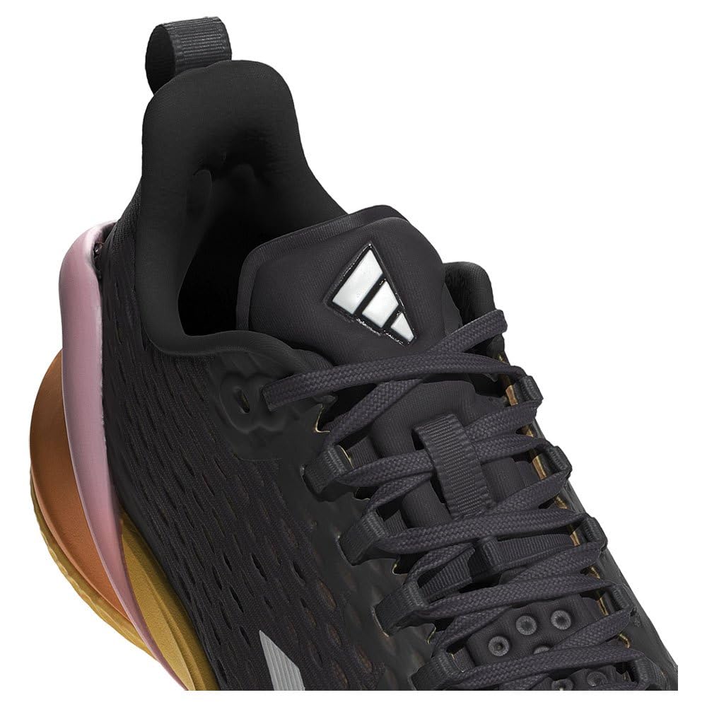 Adidas Adizero Cybersonic Tennis Shoes LRI64 Aurora Size Cm Black/Zero Metallic/Spark (IF0437) 26.0