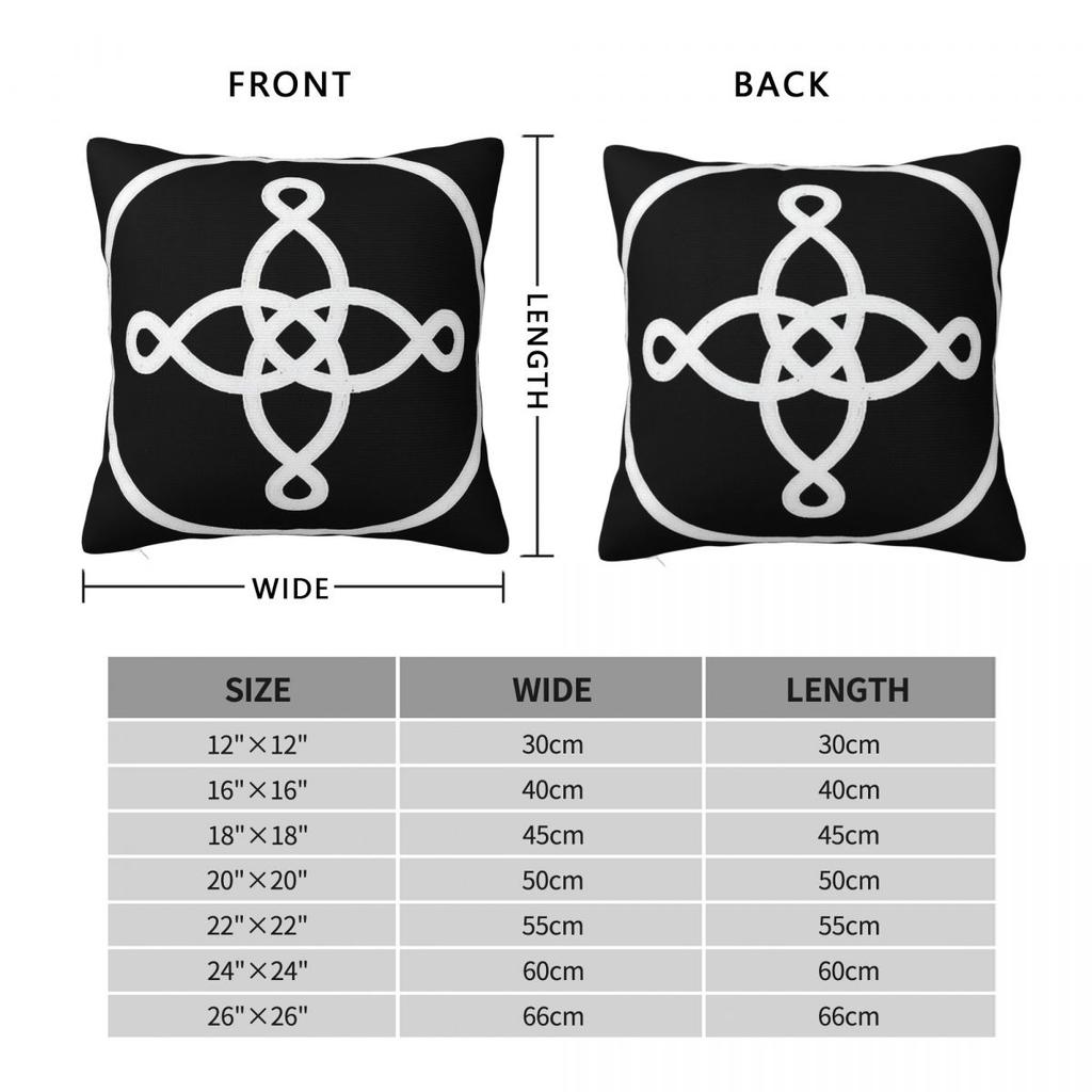 The Mission Goth Movie Pillowcase Polyester Linen Velvet Pattern Zip Decor Throw Pillow Case Home Cushion Cover