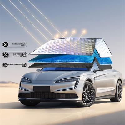 Car Sun Protection Sunshade Car Window Shade Front Side Window Solar Protection Sheets Car Awning Windshield Sunscreen For Car