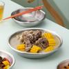 Chahua Zhenxiang Thickened Round Serving Plate