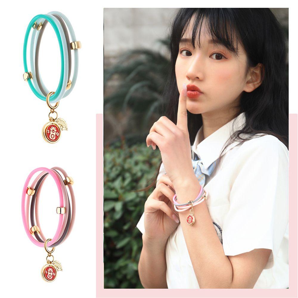 

Насекомое на открытом воздухе Модный летний браслет с шармом Мультяшный подвесной браслет Браслет от комаров