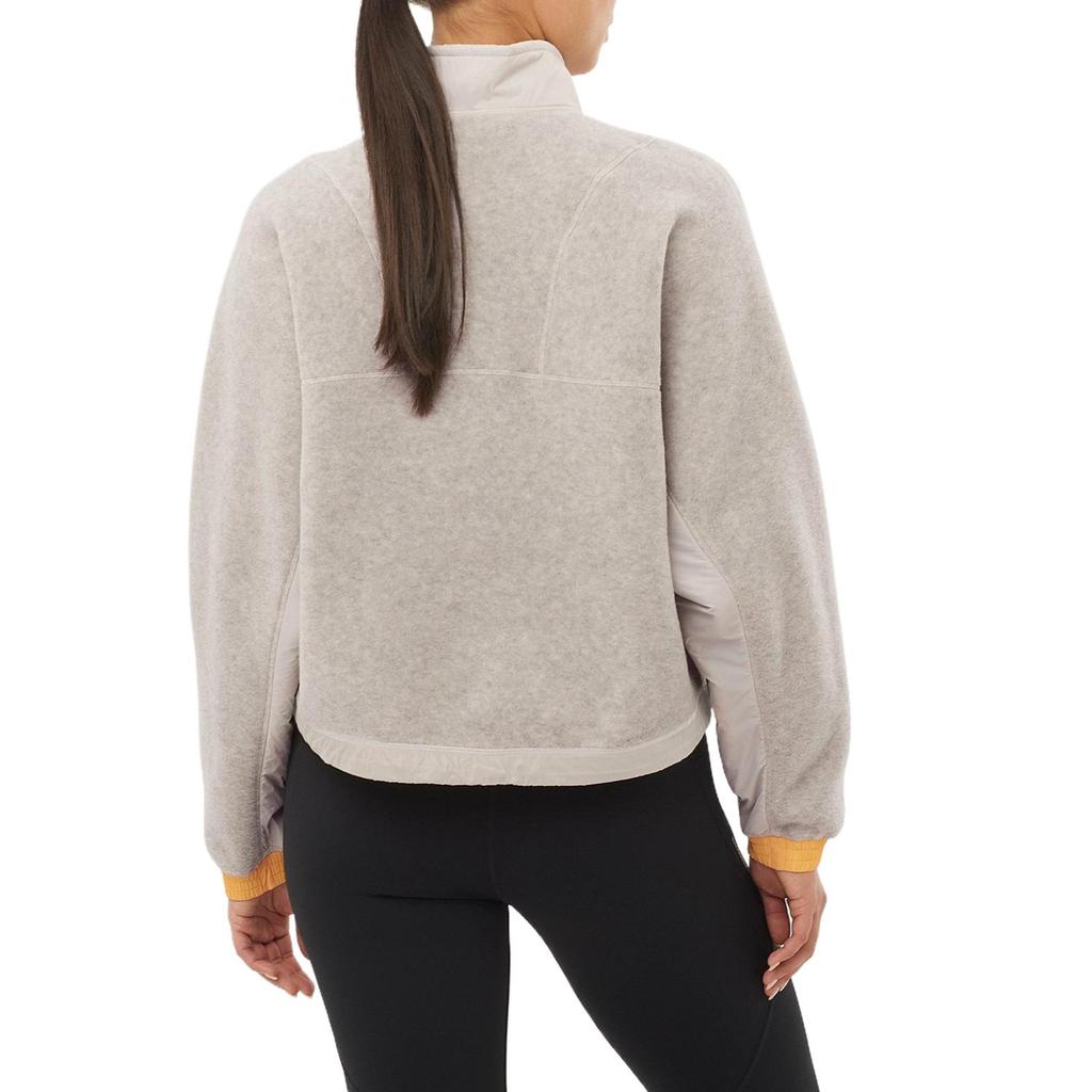 SALOMON Chroma Komfortabel Myk Pustende Stripet College Genser Dame topper Grå C24794