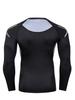 GYMSHARK Herren Schnelltrocknendes Kompressionsshirt mit langen Ärmeln - Atmungsaktive Sportbekleidung für Laufen & Fitness