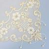 High quality beads flowers Embroidery table cloth cover wedding tablecloth kitchen Christmas Table decoration and accessories