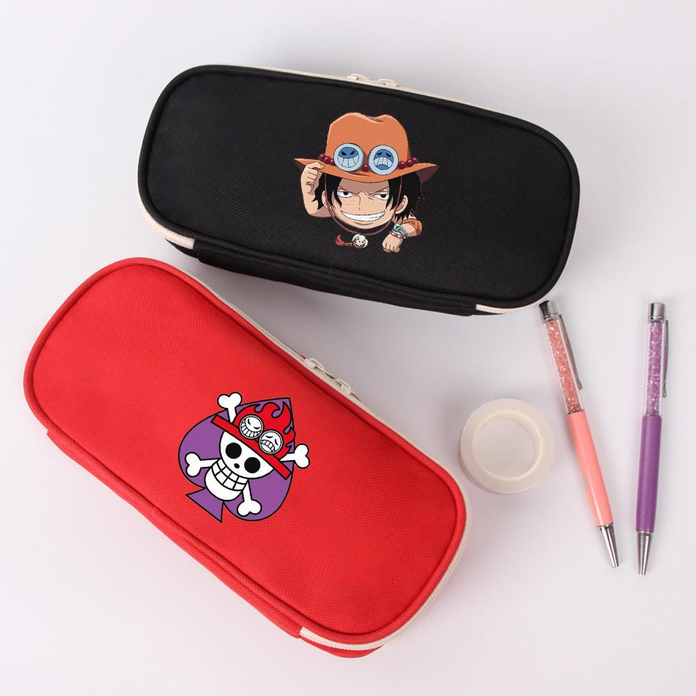 Piece One Pattern Printing Canvas Stationery Bag Student Pencil Fashion Case