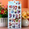 Zootopia 2 3D Jelly Sticker Disneys Gary Judith Nick Anime Stationery Kids Notebook Crystal Paster Decoration Children Toys Gift