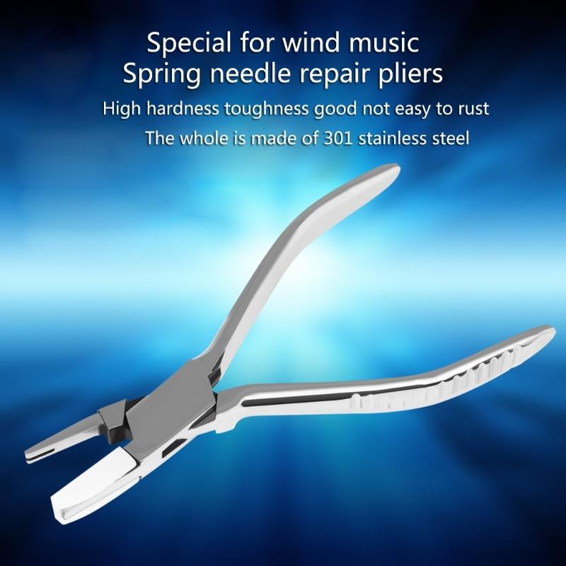 Saxophone Spring Needle Repair Tool Spring Pliers Broken Spring Removal Pliers Wind Instrument Plier Installation Tool
