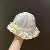Baby Sun Hat With Breathable Cotton And Floral Design For Toddler Sun Protection