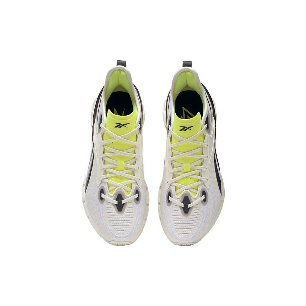 Reebok Zig Kinetica 3 Low Top Running Shoes Unisex sneaker Yellow White HR1322