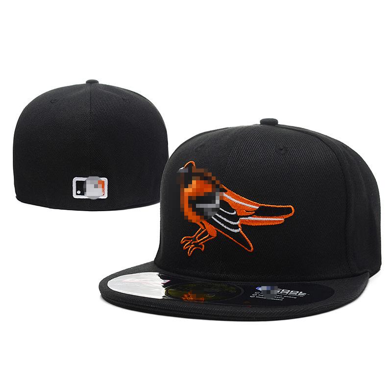 Men's Unadjustable Full Seal Baseball Cap - Flat Brim, Enclosed Design, American Size, Ideal for Street Dance
