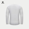 KELME Spring Cotton-Feel Quick-Dry Long Sleeve Sports T-Shirt Running Football Training Long Sleeve Sportswear Agate