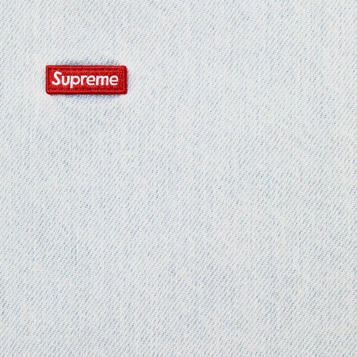 Supreme Small Box Denim Shirt Light Indigo