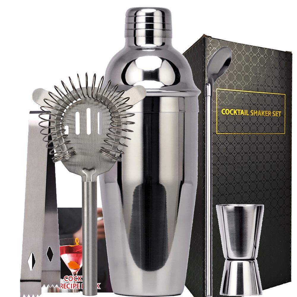 Stainless Steel Snow Glass Mixing Glass Cocktail Mixer Set Bar Tools Wine Set Mixer Set