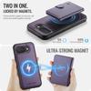 2 in 1 Detachable Business Magnetic Cards Solt Wallet Case For Google Pixel 10 Pro XL 9A 9 8 8A 7A Comfortable Grip Stand Cover