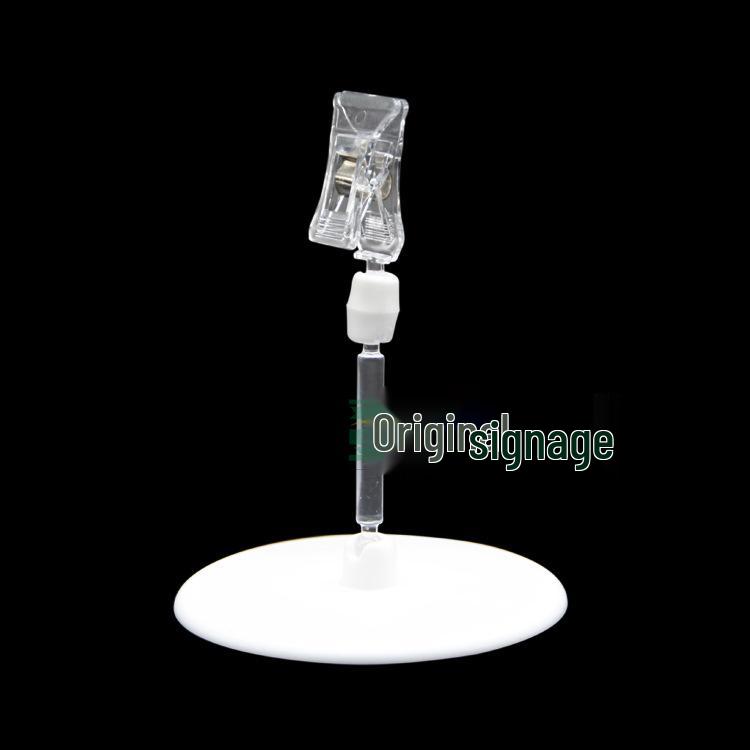 Universal POP Advertising Poster Clips - Large Round Disc Display & Shelf Clips with Explosion Stickers E8