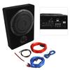 8" 600W Car Subwoofer Under-Seat Amplifier Speaker  O Sub Woofer Slim Box US