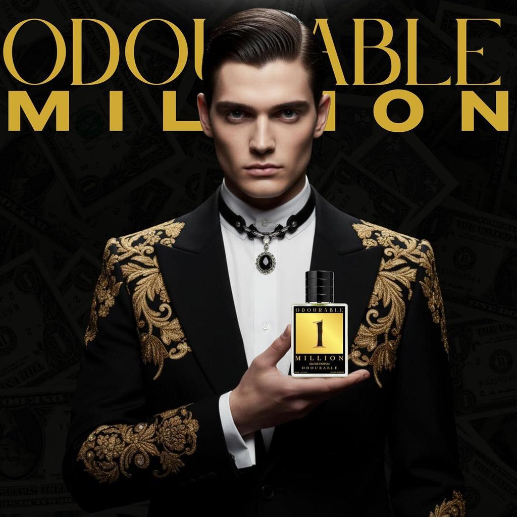 1 Million Perfume Unisex | Eau De Parfum | Premium Long Lasting Sweet Spicy Scent | Warm Amber Cinnamon Leather Notes | Bold Party Fragrance