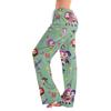 Womens Pajama Pants Sleepwear Casual Drawstring Elastic Waist Pants Comfy Straight Yoga Loose Trousers