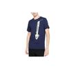 T-shirt da uomo Blu Girocollo Vestibilità dritta moderata CI6302-410