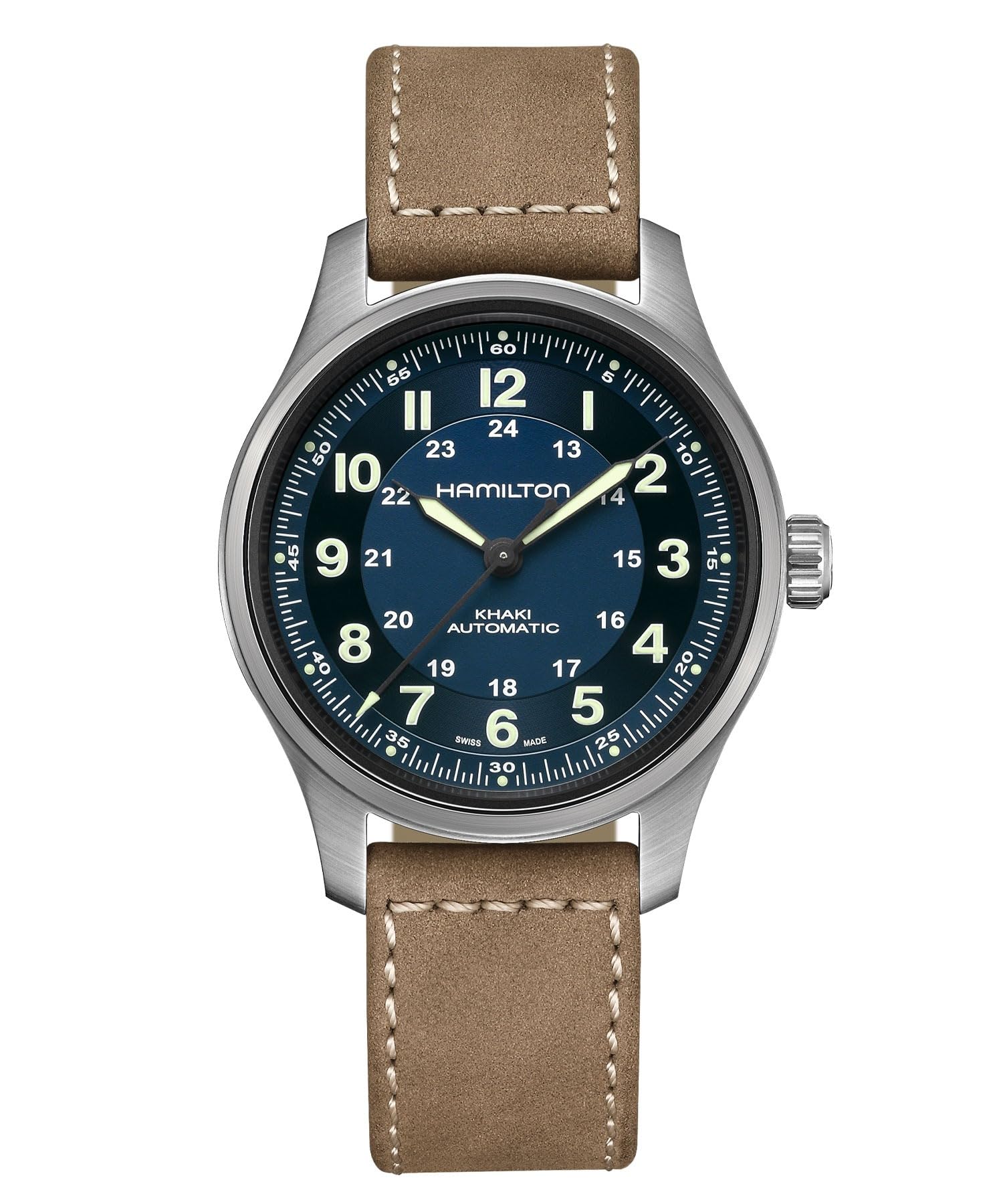 

HAMILTON Watch Regular Warranty Khaki Field Titanium Mechanical Automatic Winding H70545540 Gent Imported [Hamilton] [Regular Goods]