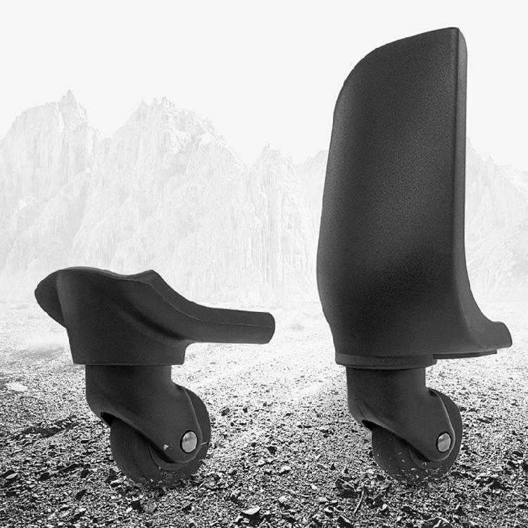 Replacement Luggage Wheel Repair Suitcase Bag Parts Spinner Wheels Casters Travel Trunk Caster Replacement Parts Black