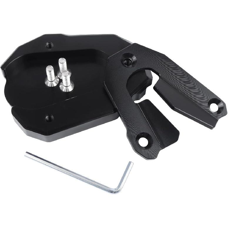 Motorcycle Kickstand Pad Enlarger Extension Side Stand Plate Foot Pad Replacement for Tiger 900 Tiger 900GT 2020-2025 Tiger 900 Rally/Tiger 900 Rally