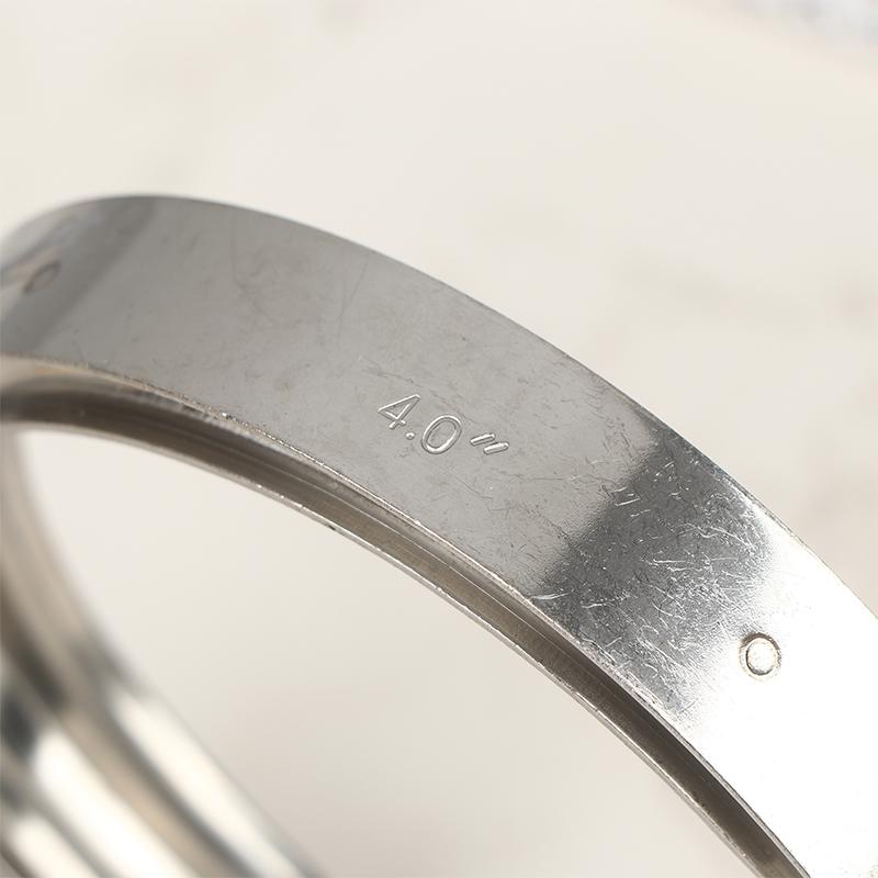 304 Stainless Steel 2-4 Inch Quick Release V Band Clamp Turbo Exhaust Pipe V-Band Clamp V Clamp Clip