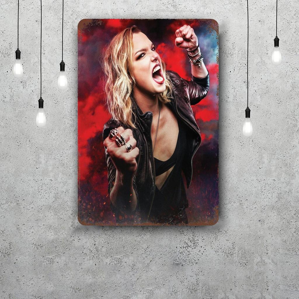 Halestorm Classic Poster Rusty Metal Plaque Retro Decorative Plate Bar Man Cave Garage Club Metal Sign Wall Decoration