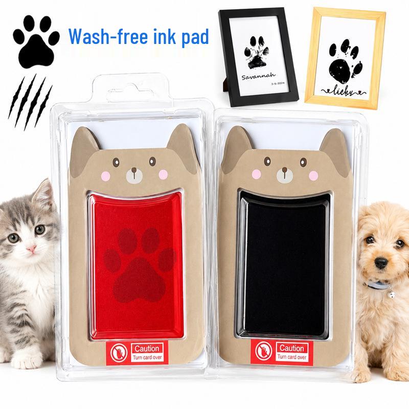 Cross-border Paw Print Kit: Safe, No-Mess Ink for Pets