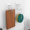 Stainless Steel Washbasin Hooks Storage Racks Punch-Free Bathroom Basin Hook Save Space Wall Mount Storage Hooks Holders Shelf