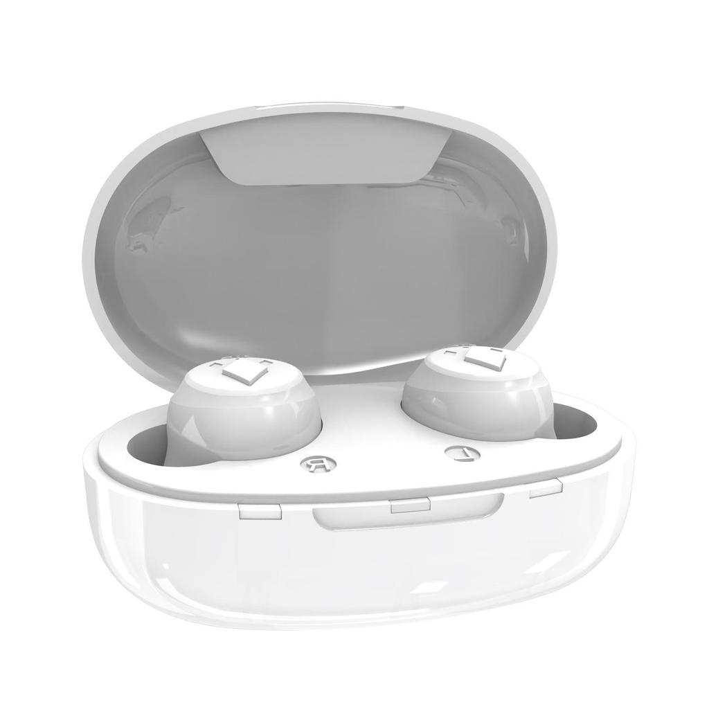 Rechargeable Noise-Reducing Invisible Hearing Aid with Amplifier and Button