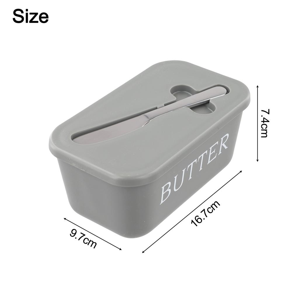 Ample Capacity Butter Container Butter Dish Chic Design Dishwasher Safe