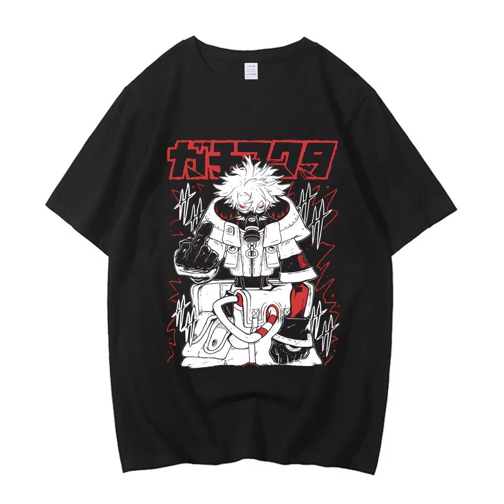 2025 Anime Gachiakuta Printed Graphic T-shirts for Men and Women Short-sleeved T-shirts High Quality Cotton Streetwear