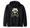 Metal Detector Accessories Treasure Hunting Metal Detector Zip Hoodie