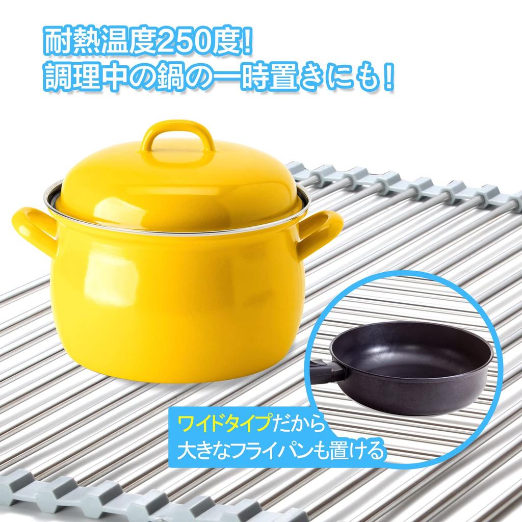 Abtropfgestell über Spüle Schneiden Kunststoff Verschiedene Abtropfgestell Kompakt Platzsparend Schlank Küche Faltbar Stahl Silikon D.E. [Abtropfgestell Faltbar] 52cm35cm Geschirr,