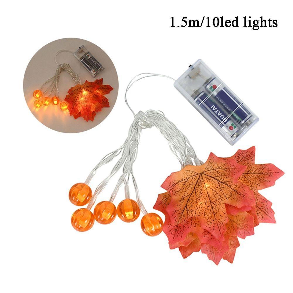 Thanksgiving For Indoor Outdoor Garden DIY Halloween Home Decor Lights String ornament Garland Lamp