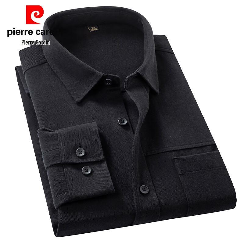 

Чоловіча однотонна сорочка Pierre Cardin, 100% бавовна, не потребує прасування, для ділового повсякденного стилю XL