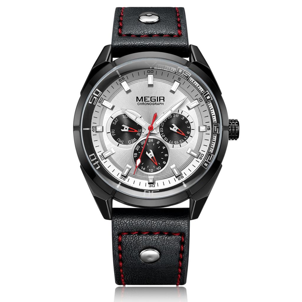 Megir Creative Army Military Watches Men Luxury Brand Quartz Sport Wrist Watch Clock Men Relogio Masculino Erkek Kol Saati