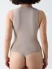 Seamless Crew Neck Sleeveless Sport Bodysuit
